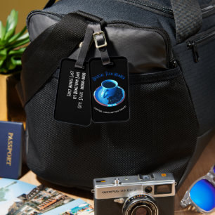 Mitglied des Teams für offiziellen Kaffeeverbrauch Gepäckanhänger