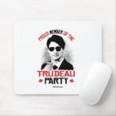 Mitglied des Trudeau Party - .png Mousepad (Mit Mouse)