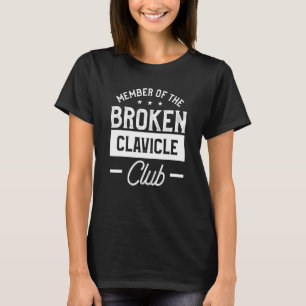 Mitglied des Zerbrochenen Clavicle Club Broken Bon T-Shirt