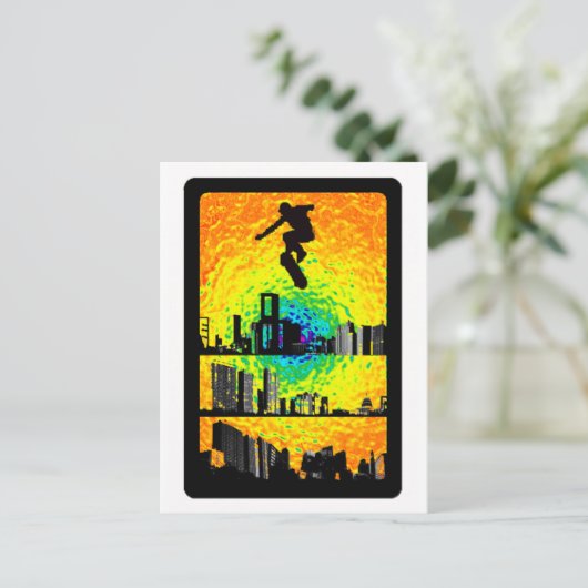 Mitglied dieser Armee Postkarte (Stehend Vorderseite)