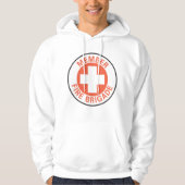 Mitglied-Feuerbrigadezeichen Hoodie (Vorderseite)