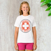 Mitglied-Feuerbrigadezeichen T-Shirt