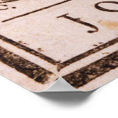 Mitglied oder Die ORIGINAL Benjamin Franklin Carto Poster (Ecke)