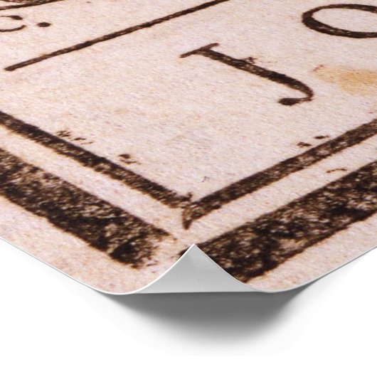 Mitglied oder Die ORIGINAL Benjamin Franklin Carto Poster (Ecke)