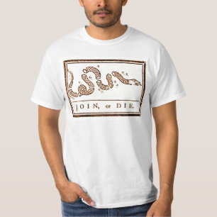 Mitglied oder Die Vintag Americana T-Shirt