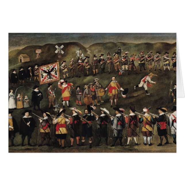 Mitglieder der Bruderschaft von St. Barbara (Vorderseite (Horizontal))