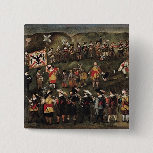Mitglieder der Bruderschaft von St. Barbara Button (Vorderseite)