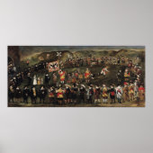 Mitglieder der Bruderschaft von St. Barbara Poster (Vorne)