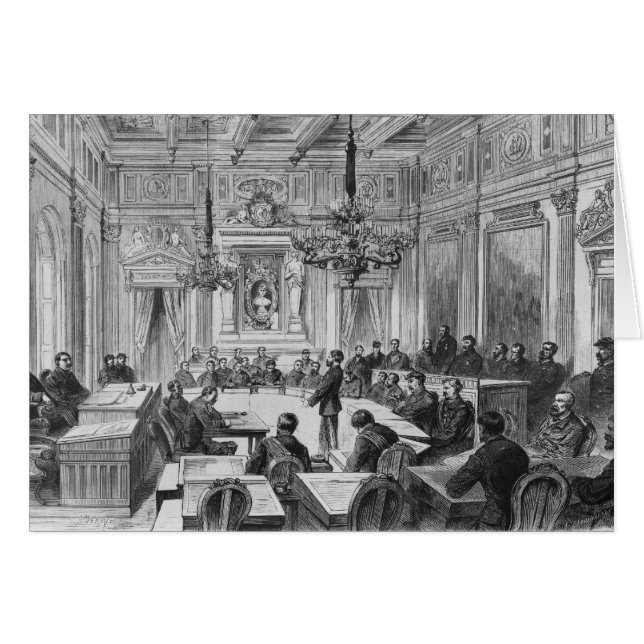 Mitglieder der Kommune während der Tagung (Vorderseite (Horizontal))