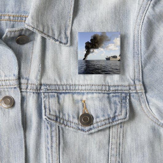 Mitglieder der US-Küstenwache Button (Beispiel)