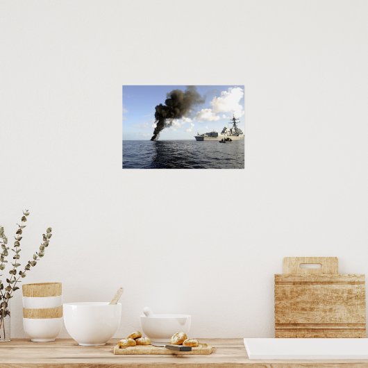 Mitglieder der US-Küstenwache Poster (Küche)