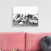 Mitglieder der Wild West Show von Pawnee Bill Leinwanddruck (Insitu (Wohnzimmer))