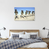 Mitglieder des militärischen Übergangsteams Leinwanddruck (Insitu (Schlafzimmer))