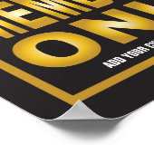 Mitglieder Nur für den privaten Eintrag Poster (Ecke)