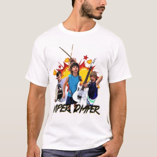 Mitglieder von Viper Diaper Männer T - Shirt  (Vorderseite)
