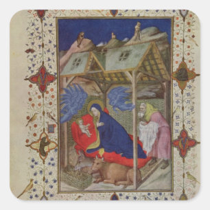 Mitgliedstaat 11060-11061 Stunden von Notre Dame: Quadratischer Aufkleber