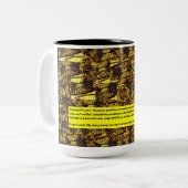 Mitgliedstaat-Bewusstsein - Million Beez Zweifarbige Tasse (Vorderseite Links)