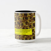 Mitgliedstaat-Bewusstsein - Million Beez Zweifarbige Tasse (VorderseiteRechts)