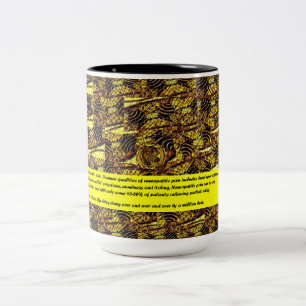 Mitgliedstaat-Bewusstsein - Million Beez Zweifarbige Tasse