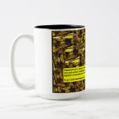 Mitgliedstaat-Bewusstsein - Million Beez Zweifarbige Tasse (Links)