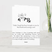 Mitgliedstaat-Fahrrad 150 danken Ihnen Dankeskarte (Rückseite)