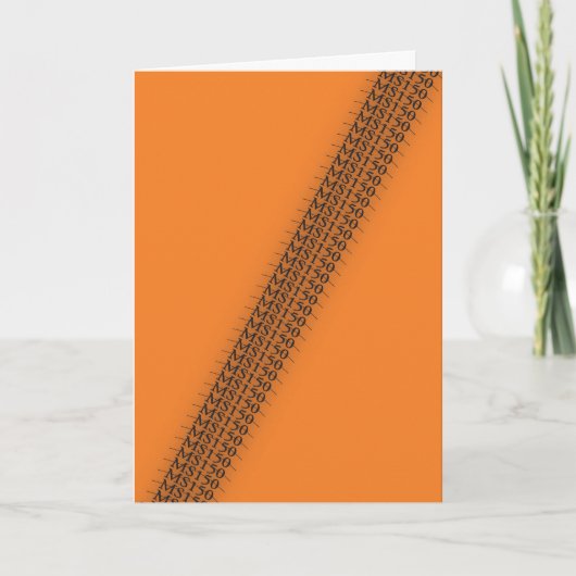 Mitgliedstaat-Fahrrad 150 danken Ihnen Dankeskarte (Vorderseite)