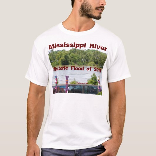 Mitgliedstaat-Fluss-Flut-Shirt 2011 T-Shirt (Vorderseite)