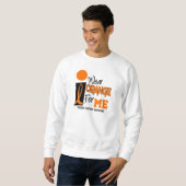 Mitgliedstaat-multiple Sklerose trage ich Orange Sweatshirt (Vorne ganz)