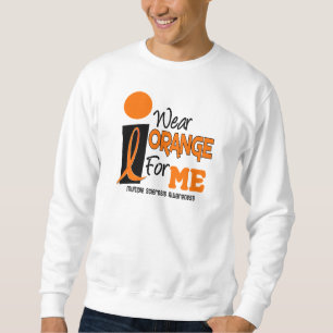Mitgliedstaat-multiple Sklerose trage ich Orange Sweatshirt