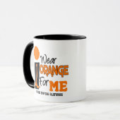Mitgliedstaat-multiple Sklerose trage ich Orange Tasse (Vorderseite Links)