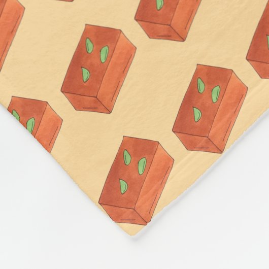 Mithai Indian Süßigkeiten Süßwaren Mysore Pak Fleecedecke (Ecke)