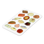 Mithai Indian Süßigkeiten Süßwarengetränke Indien Magnet (Linke Seite)