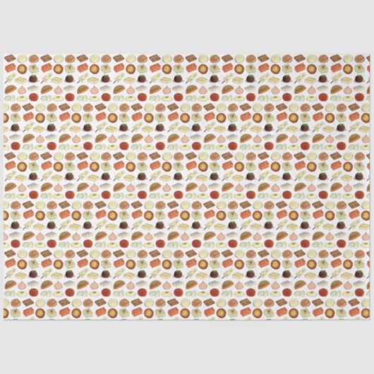 Mithai Indian Süßigkeiten Süßwarengetränke Indien Seidenpapier (Vorderseite)