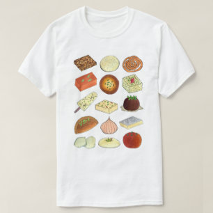 Mithai Indian Süßigkeiten Süßwarengetränke Indien T-Shirt