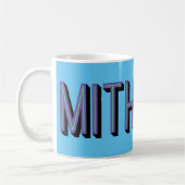 MITHERED, Manchester Mancunian Dialect Kaffeetasse (Links)