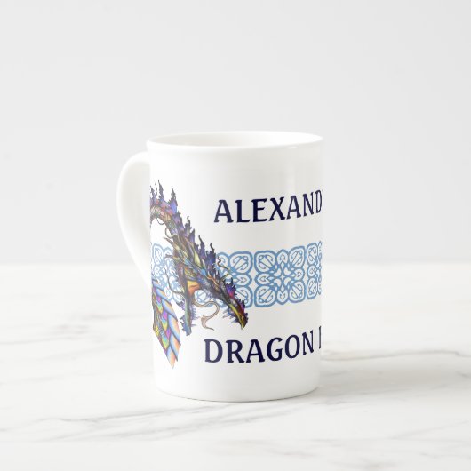 Mithozantus Bone China Tasse (Vorderseite Links)