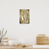 Mithraic Carving of the Higher Self Poster (Küche)