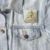 Mithras, das den Stier, Marmorentlastung, römisch Button (Beispiel)