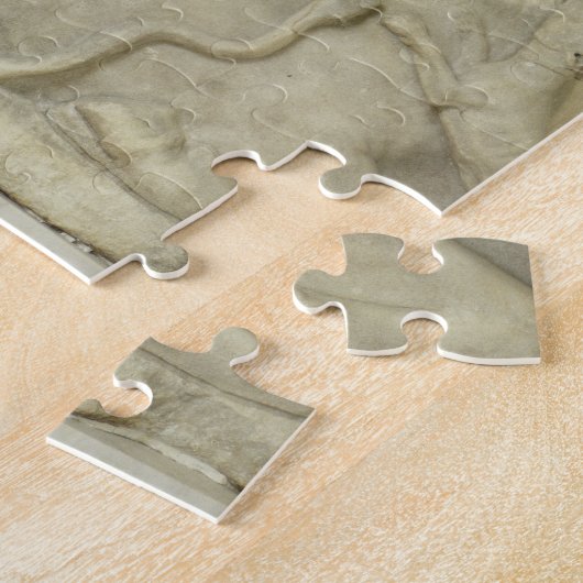 Mithras, das den Stier, Marmorentlastung, römisch Puzzle (Seite)