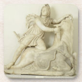 Mithras, das den Stier, Marmorentlastung, römisch Untersetzer (Vorderseite)