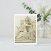 Mithras Opferficing the Bull, Marble Relief, Roman Postkarte (Stehend Vorderseite)