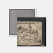 Mithras opfern den Bullen, 2. bis 3. Jahrhundert Magnet (Vorderseite/Rückseite)