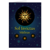 Mithras, The Invisible Winter Sun Illustration (Vorne)