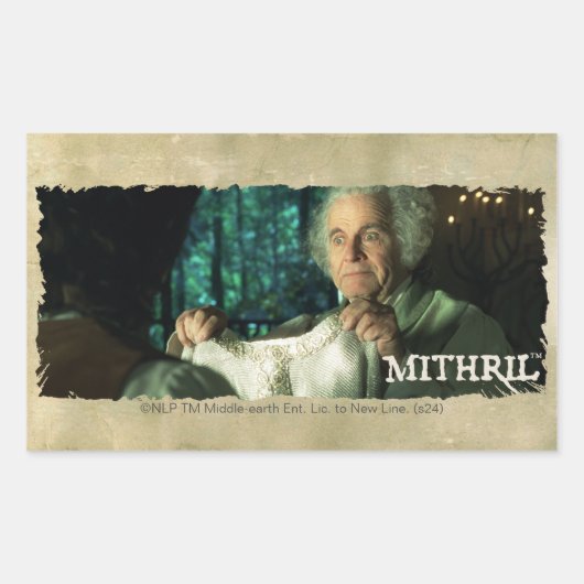 MITHRIL™ RECHTECKIGER AUFKLEBER (Vorderseite)