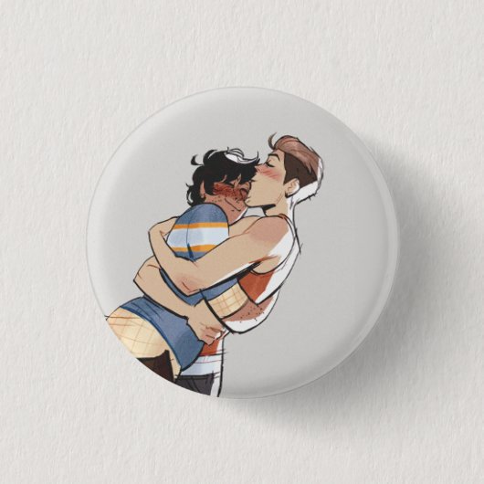 mitjo heben Knopf auf Button (Vorderseite)