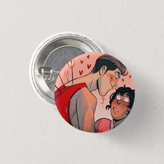 mitjo vday Knopf Button (Vorne & Hinten)