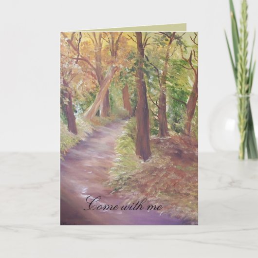 mitkommen - Karte (Vorderseite)