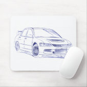 MITLancer Evo IX Mousepad (Mit Mouse)