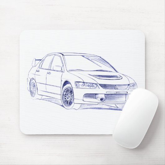 MITLancer Evo IX Mousepad (Mit Mouse)
