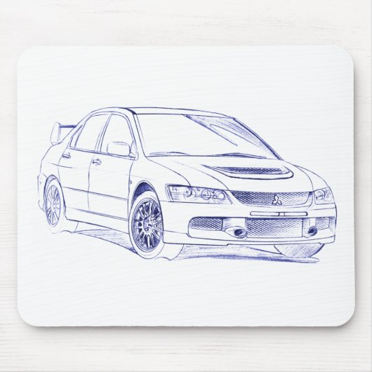 MITLancer Evo IX Mousepad (Vorne)